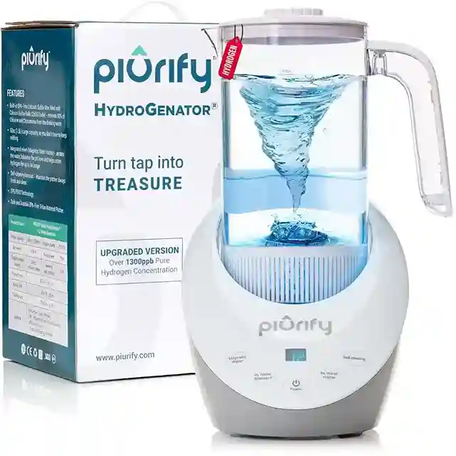 piurify-hydrogenator-water-pitcher-hydrogen-water-bottle-large-capacity-white-color